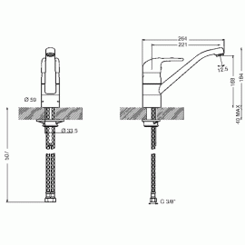 Смеситель SMEG mf9av2