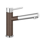 Смеситель BLANCO alta-s compact chrome/silgranit (515334)