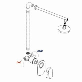 Смеситель WASSERKRAFT Donau 5351 хром