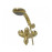 Смеситель FIORE JAFAR-SKY 84GO5100 gold