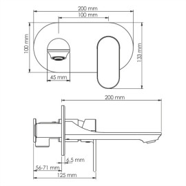 Смеситель WASSERKRAFT Elbe 7430