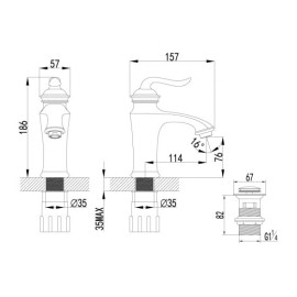Смеситель LEMARK Brava LM4706G