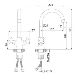 Смеситель IDDIS Acros ACRSB00i05