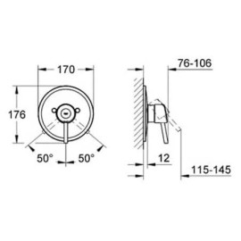 Смеситель GROHE Concetto 19345000