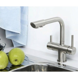 Смеситель WasserKraft A8027 матовый хром