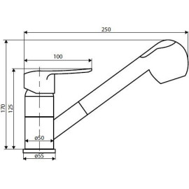 Смеситель DORFF Ultra D5000000