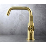Смеситель BRONZE DE LUXE 1760'S LOFT матовое золото 1178CG
