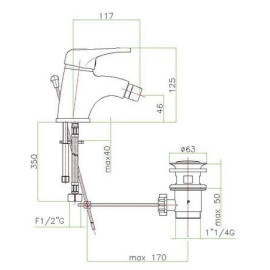 Смеситель FIORE PLANET 37CR3210 хром
