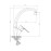 Смеситель DECOROOM DR70021 хром