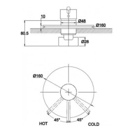 Смеситель KAISER Merkur 26017-1Br