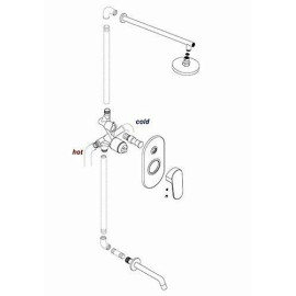 Смеситель WASSERKRAFT Aller 10641 white