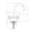 Смеситель DECOROOM DR50028R хром