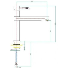 Смеситель FIORE Xenon 44CR5451