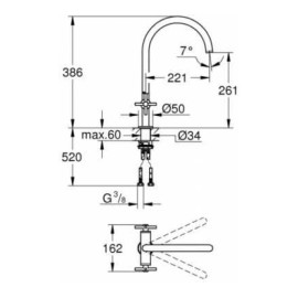 Смеситель GROHE Atrio New 30362DC0