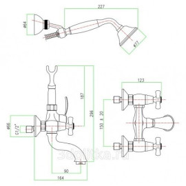 Смеситель FIORE Margot 26GO0611