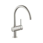Смеситель GROHE minta суперсталь 32917dc0