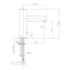 Смеситель FIORE Xenon CR8200 хром