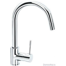 Смеситель TopZero WIX 203 STCR, матовый хром