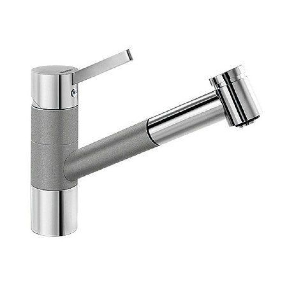 Смеситель BLANCO tivo-s chrome/silgranit (517611)