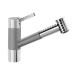 Смеситель BLANCO tivo-s chrome/silgranit (517611)