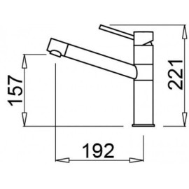 Смеситель ELLECI Sava G43 Fango