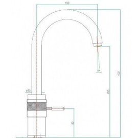 Смеситель FIORE XP 48CR6451