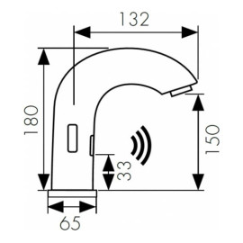 Смеситель KAISER Sensor 38421