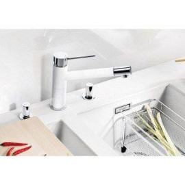 Смеситель BLANCO alta compact chrome/silgranit (515317)