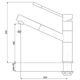 Смеситель SMEG me7av