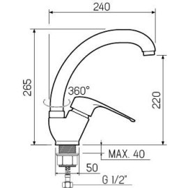 Смеситель РМС SL50-011F