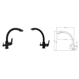Смеситель Seaman Barcelone SSL-5382 Night
