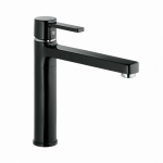 Смеситель для мойки KLUDI ZENTA 389738675 (черный/хром)
