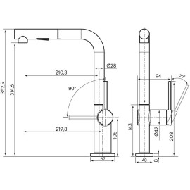 Смеситель PAULMARK Neo Ne214419-NI