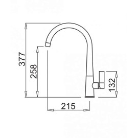 Смеситель ELLECI Athena M79 Aluminium