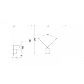Смеситель OULIN OL-8075S