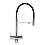 Смеситель ZIGMUND & SHTAIN ZS 2300 нержавейка полированная