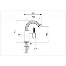 Смеситель CEZARES Olimp BSM2 02 L