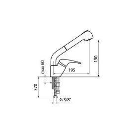Смеситель WEBERT mare white ma940202