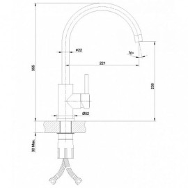 Смеситель LEMARK Expert LM5078S