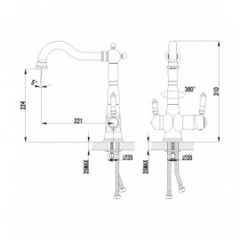 Смеситель LEMARK Comfort LM3065C
