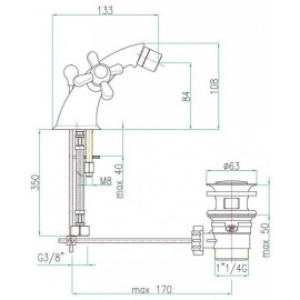 Смеситель FIORE Margot 26ZZ0632