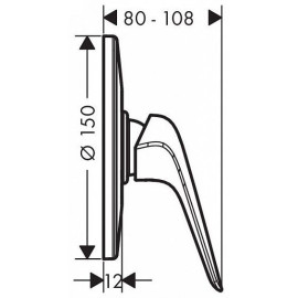 Смеситель HANSGROHE Novus 71068000 хром