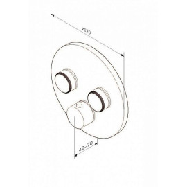 Смеситель AM.PM Inspire V2.0 F50A85700