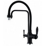 Смеситель ZORG ZR 342-6 YF BLACK