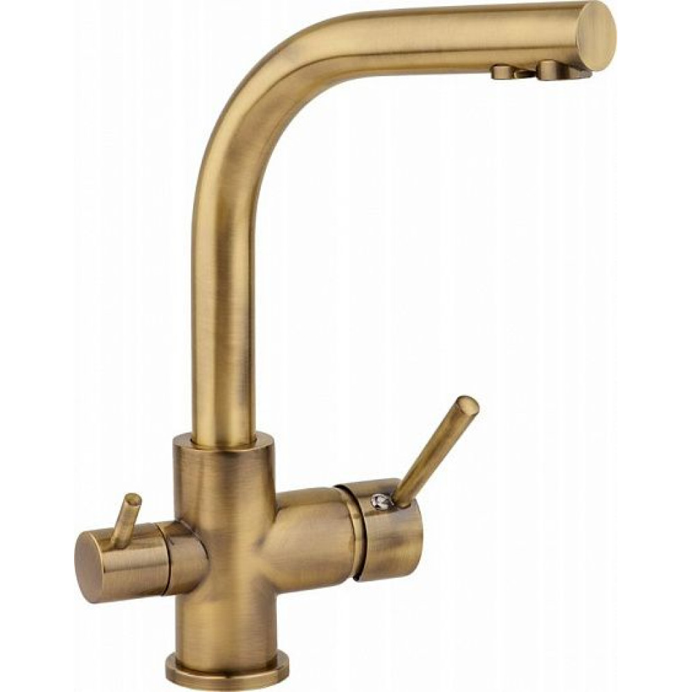 Смеситель TopZero WIX 302 BR, бронза