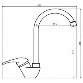 Смеситель DORFF Comfort D8000000