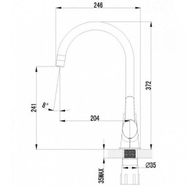 Смеситель LEMARK Atlantiss LM3255C