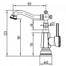 Смеситель ZORG A 310U-BR
