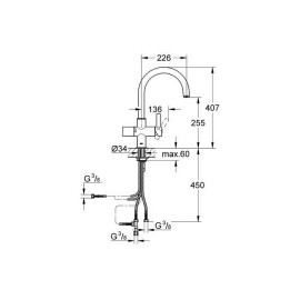 Смеситель GROHE Blue Pure хром (119711)