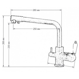 Смеситель Seaman Barcelone SSL-5384 Water